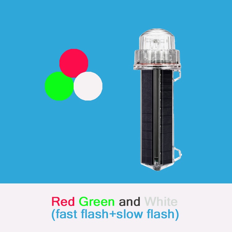 Solar Warning Flash Signal Beacon Lamp Safety Beacon Lamp Solar Mark