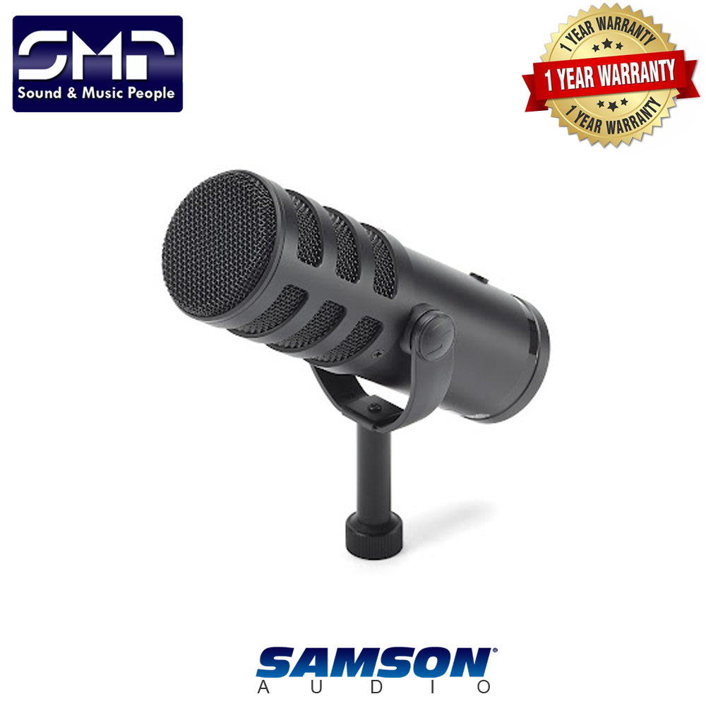 SAMSON Q9U - XLR / USB Dynamic Broadcast Microphone | Lazada PH