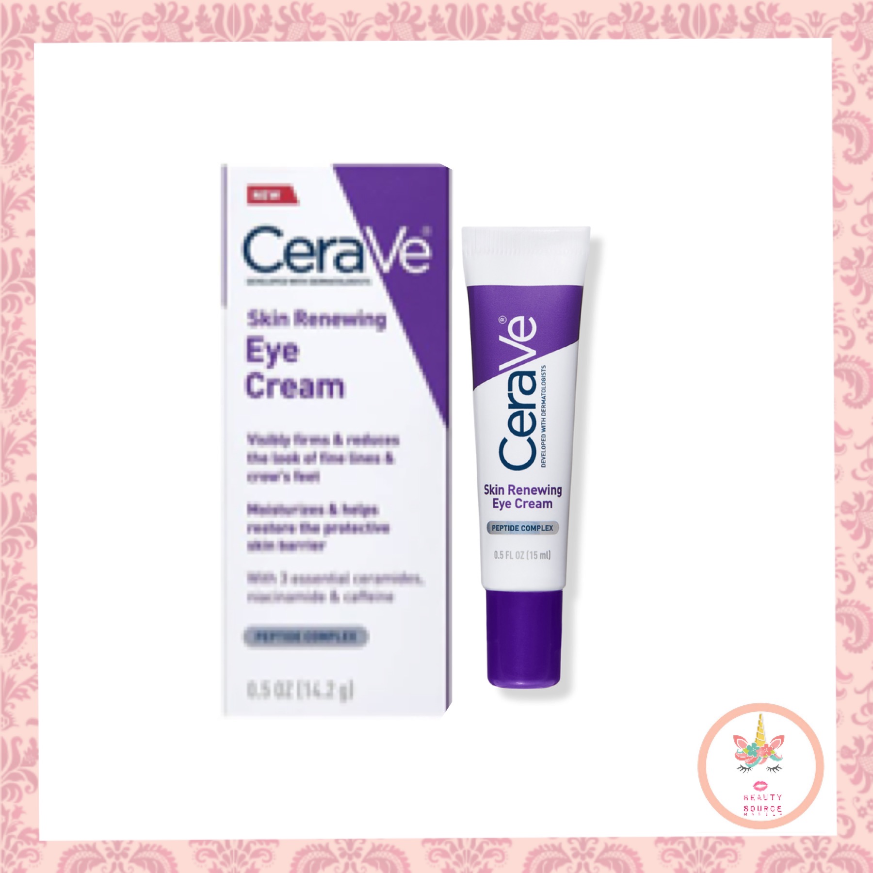 CERAVE SKIN RENEWING EYE CREAM 14.2g Lazada PH