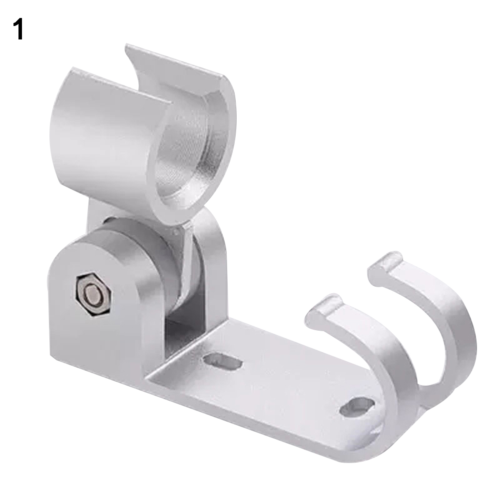 Terylin Adjustable Aluminium Bathroom Wall Mounted Handheld Shower Head Holder Bracket