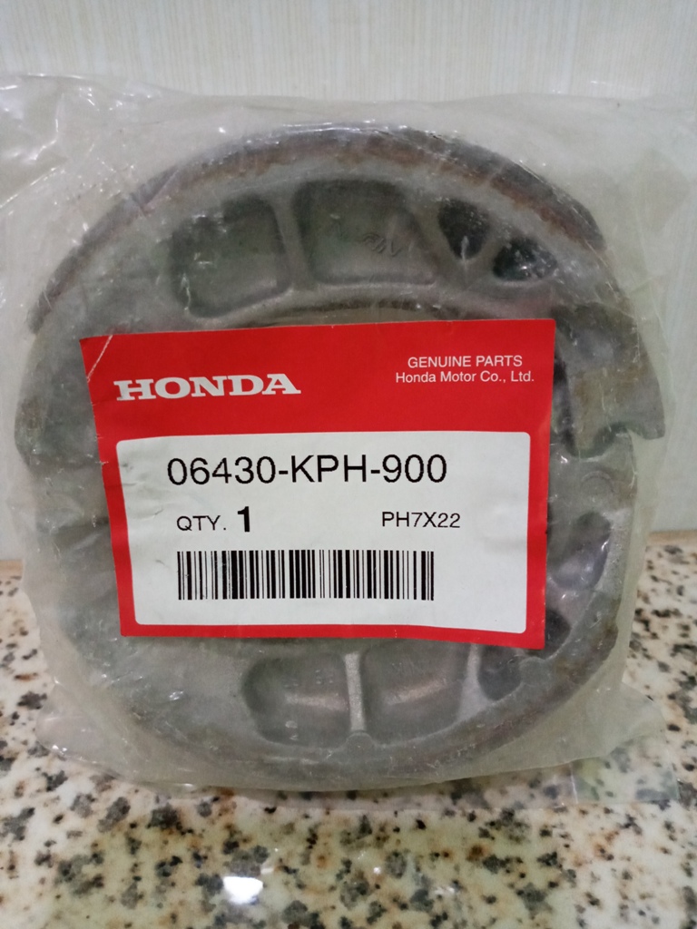 ORIGINAL HONDA REAR BRAKE SHOE FOR ALL HONDA WAVE 100 / WAVE 125 / WAVE