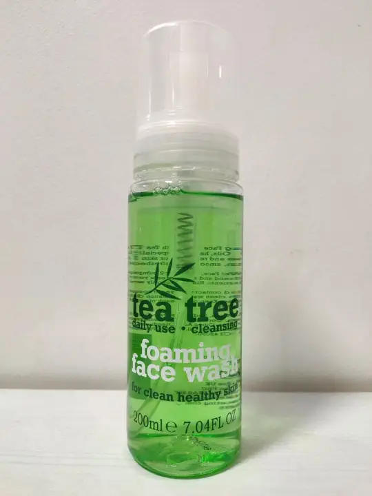 xpel tea tree foaming face wash review