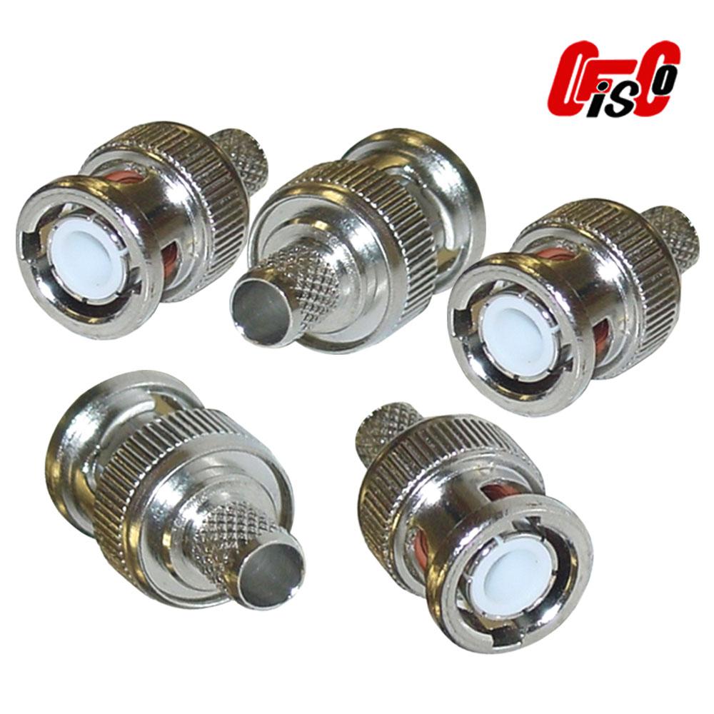 Catv Rg59 Bnc Crimp Plug 75 Ohm Rf Bnc Cable Connector 5pcs Lazada Ph