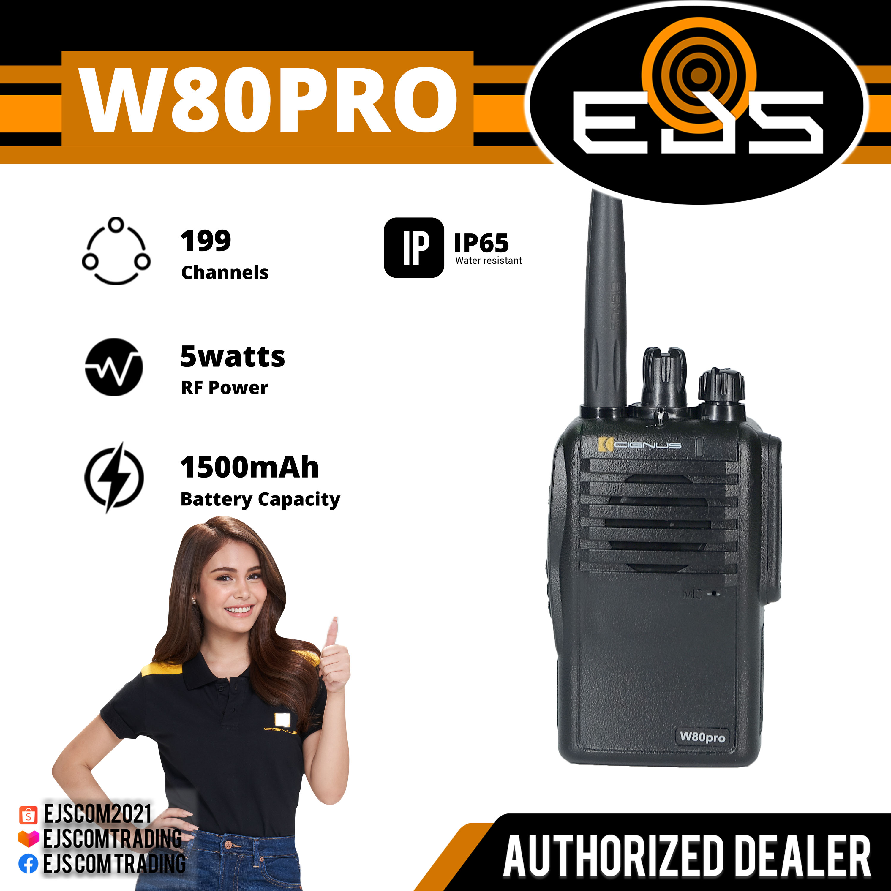 W80 PRO SINGLE BAND RADIO Lazada PH