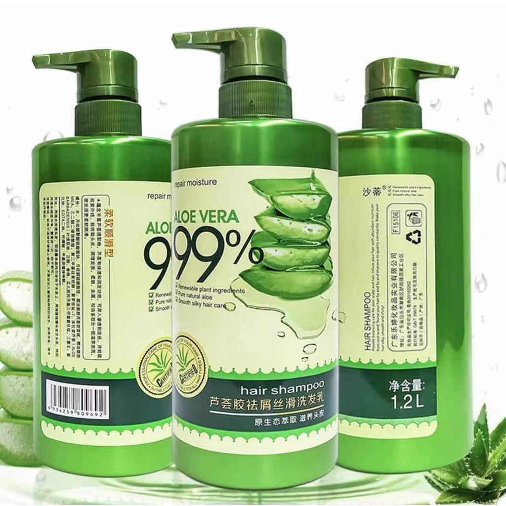 alow grow shampoo and conditioner 99 Aloe Vera Hair Shampoo 800ML