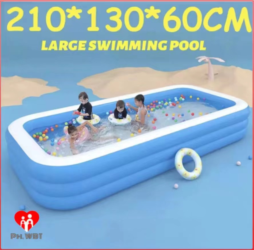 Inflatable Swimming Pool Safe PVC Material Outdoor Swimming Pool Family ...