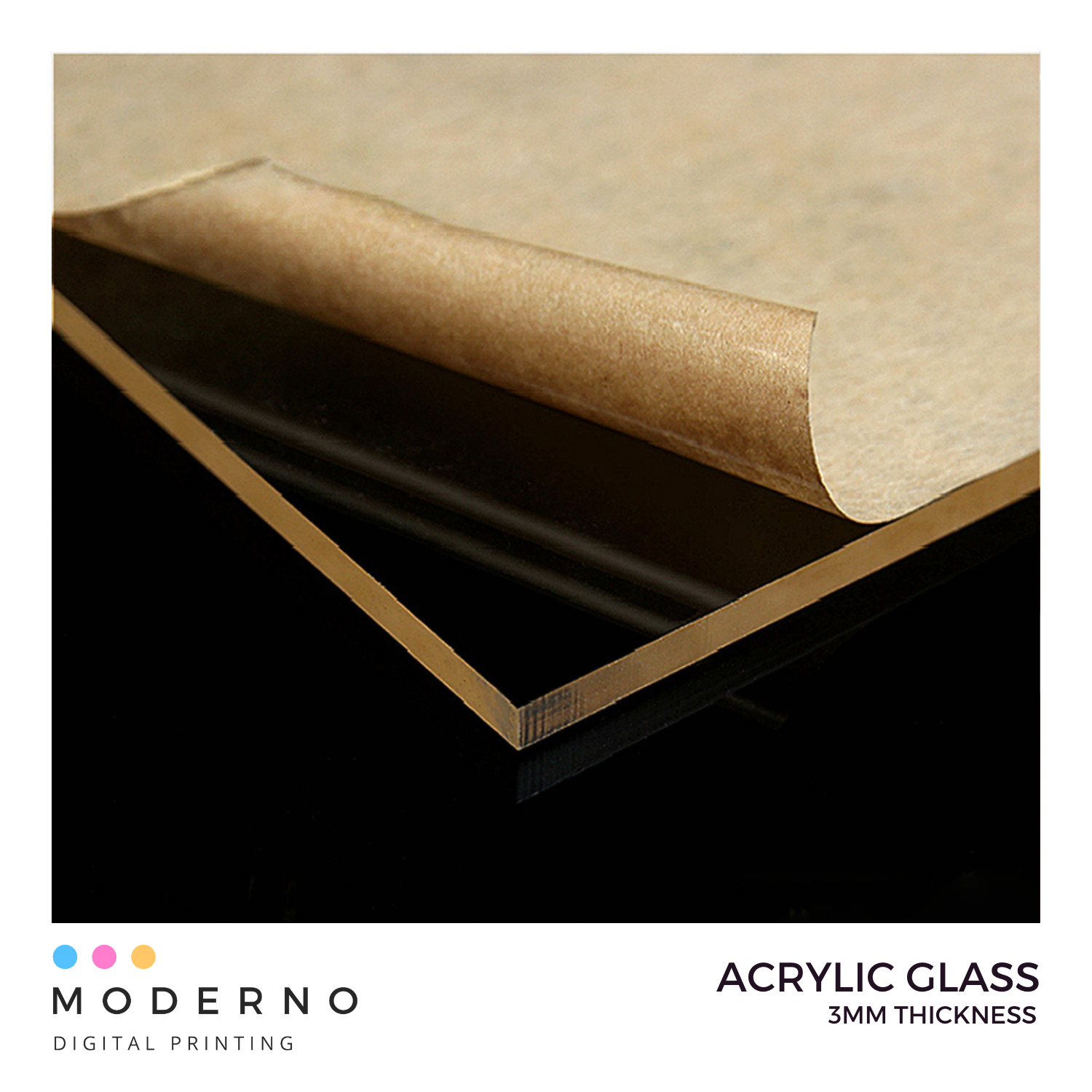 Clear Acrylic Glass Sheet Board 3MM Photo Size by Inch Lazada PH