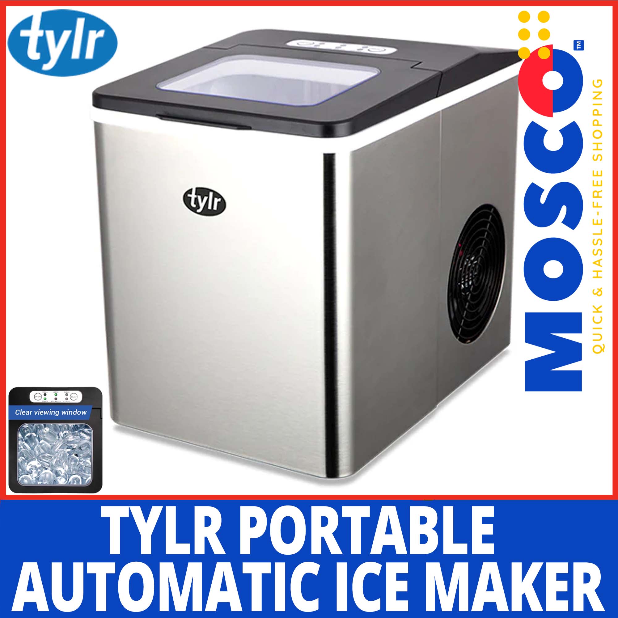 Tylr Portable Automatic Ice Maker Lazada PH