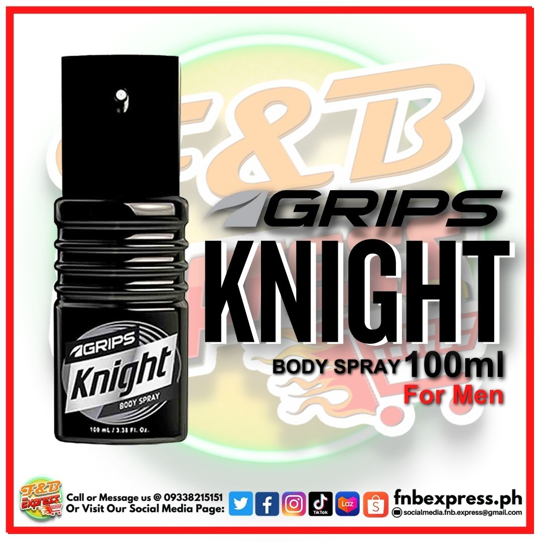 Grips Knight Body Spray 100ml x 1pc Lazada PH