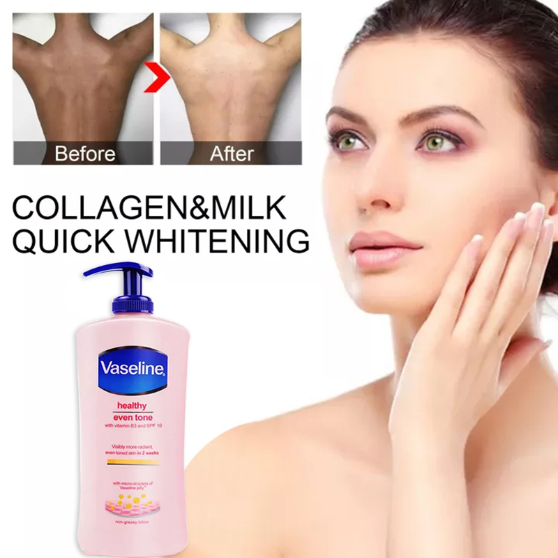 【400ML】Vaseline Healthy Bright Hand Body Lotion Perfect 10 with AHA