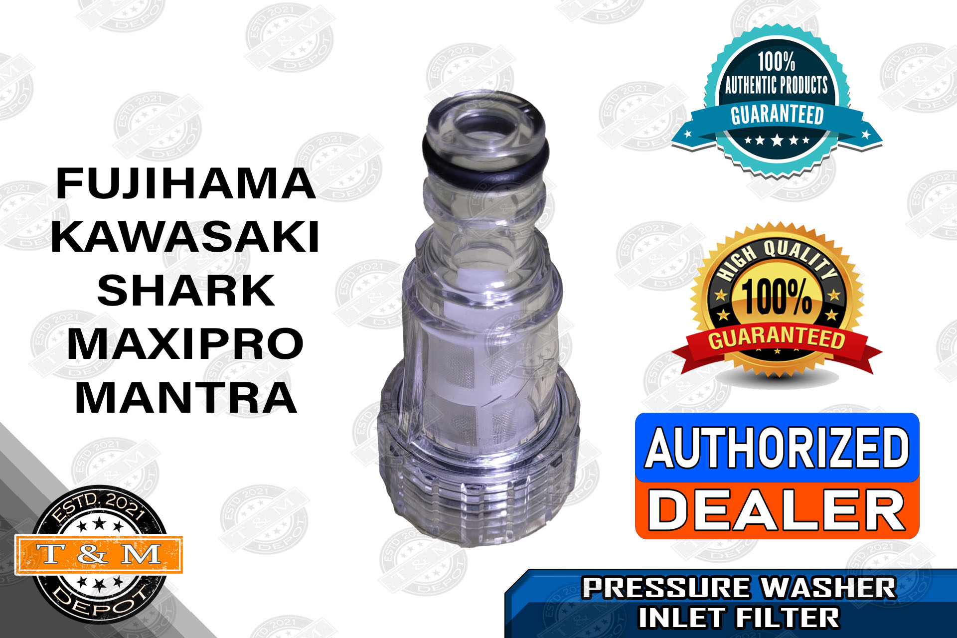 Pressure washer Inlet Filter Fujihama/Kawasaki/Maxipro/Shark Lazada PH