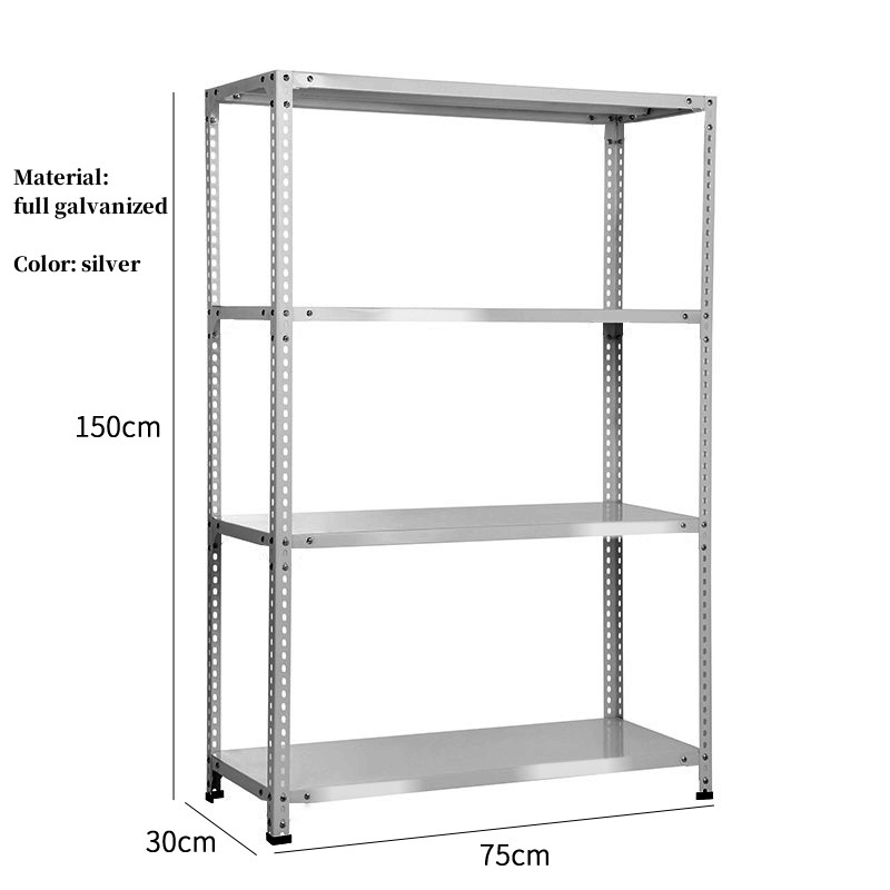 3/4/5 Layer Angle Steel Shelf Storage Rack Storage Display Rack Home