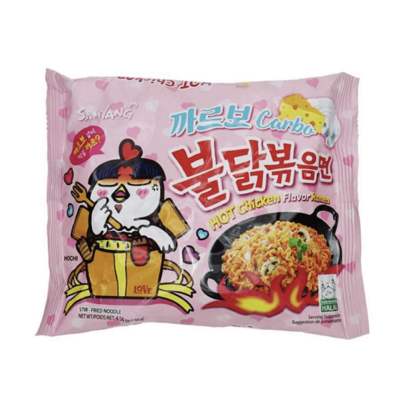 Pink Samyang Buldak Carbonara Hot Chicken Flavor Ramen 130g Lazada PH Pink Samyang Buldak Carbonara Hot Chicken Flavor Ramen 130g Lazada PH