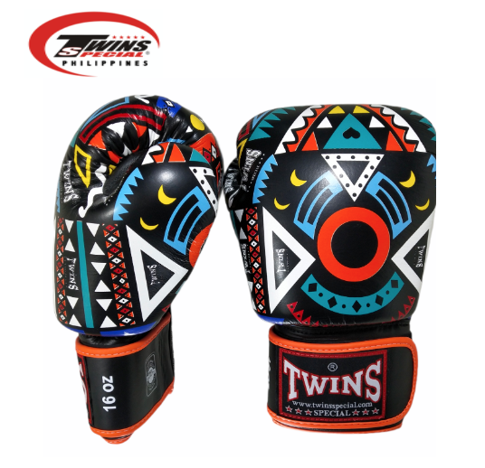 Twins Special Fancy Boxing Gloves AZTEC [Black] Lazada PH
