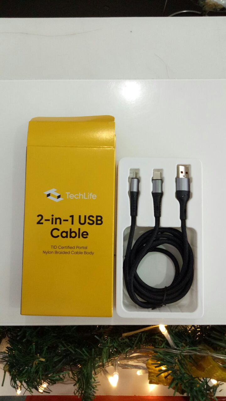 realme 2 in 1 cable