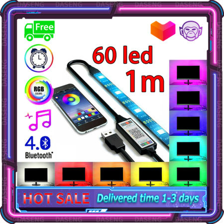 Waterproof RGB LED Light Strip with Music Sync, USB Powered OEM