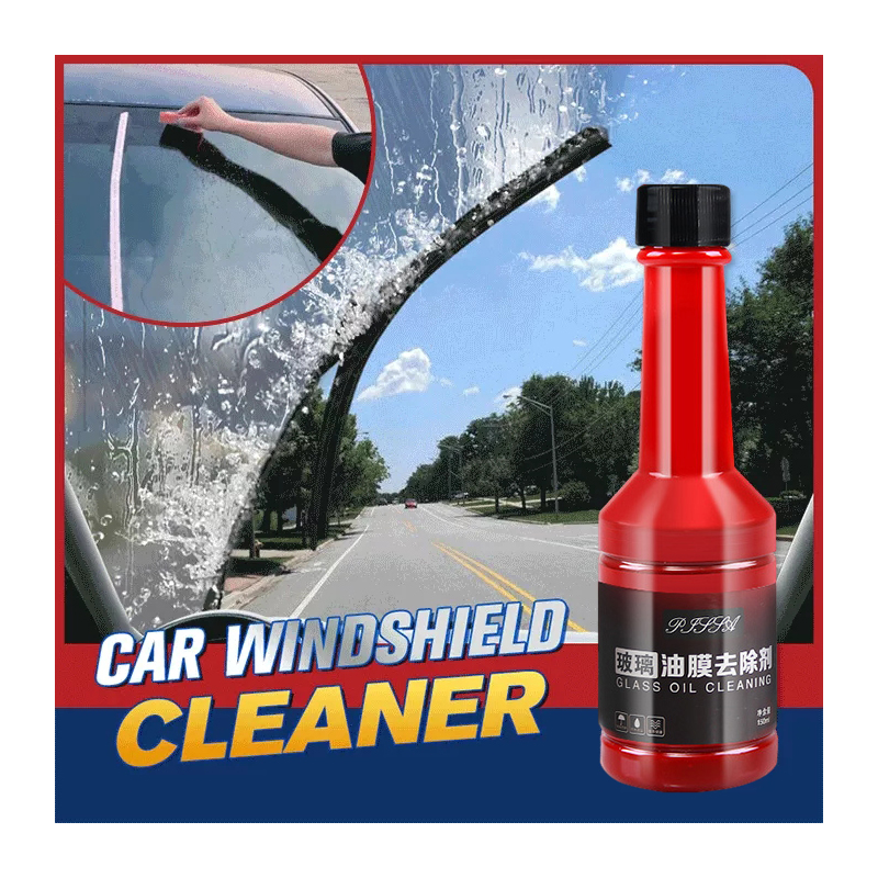 Car Windshield Glass Oil Film Greaser Cleaner Front Windshield Cleaning