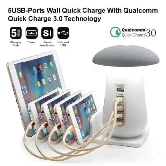 desk lamp usb charging station