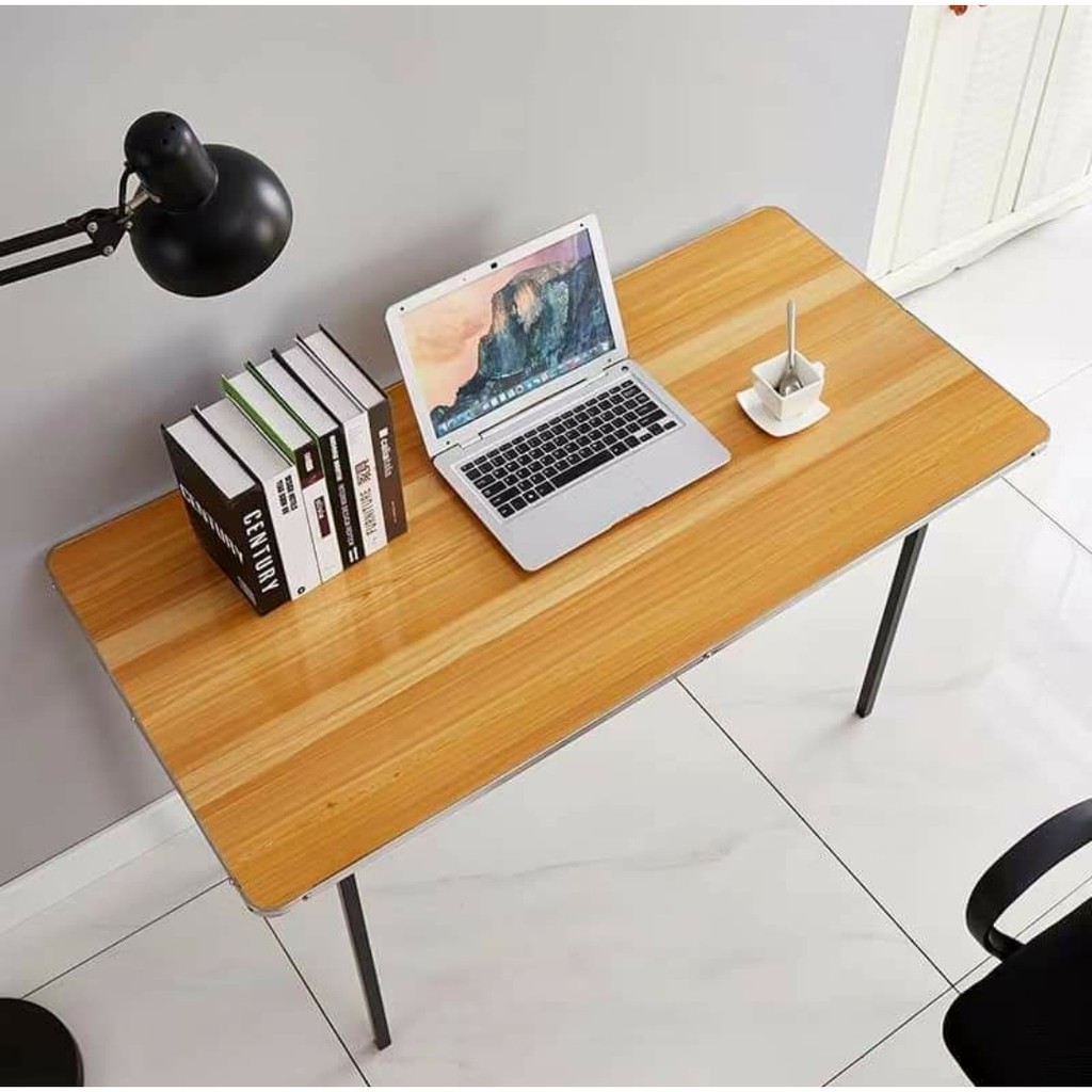 Foldable Table (80x40)(120x40) Study Table Home Office table Lazada PH