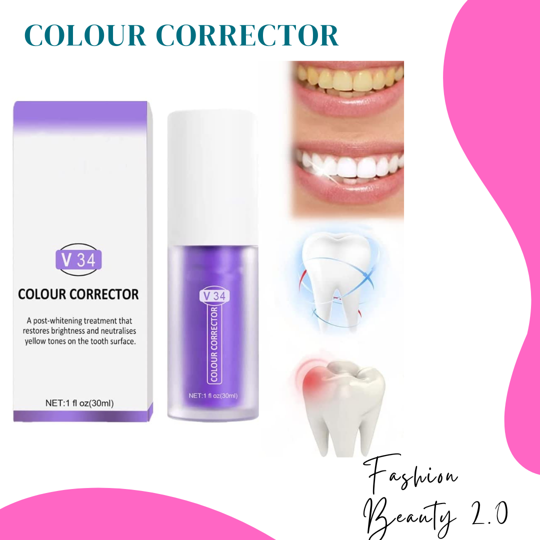 30ML Eelhoe Teeth Whitening Toothpaste Colour Corrector Foam Toothpaste