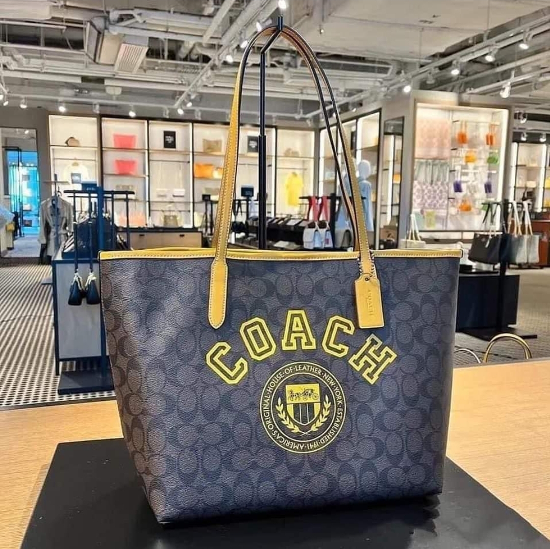 COACH - 【新品】コーチ トートバッグ CB869 IMUOE PVC アウトレットの