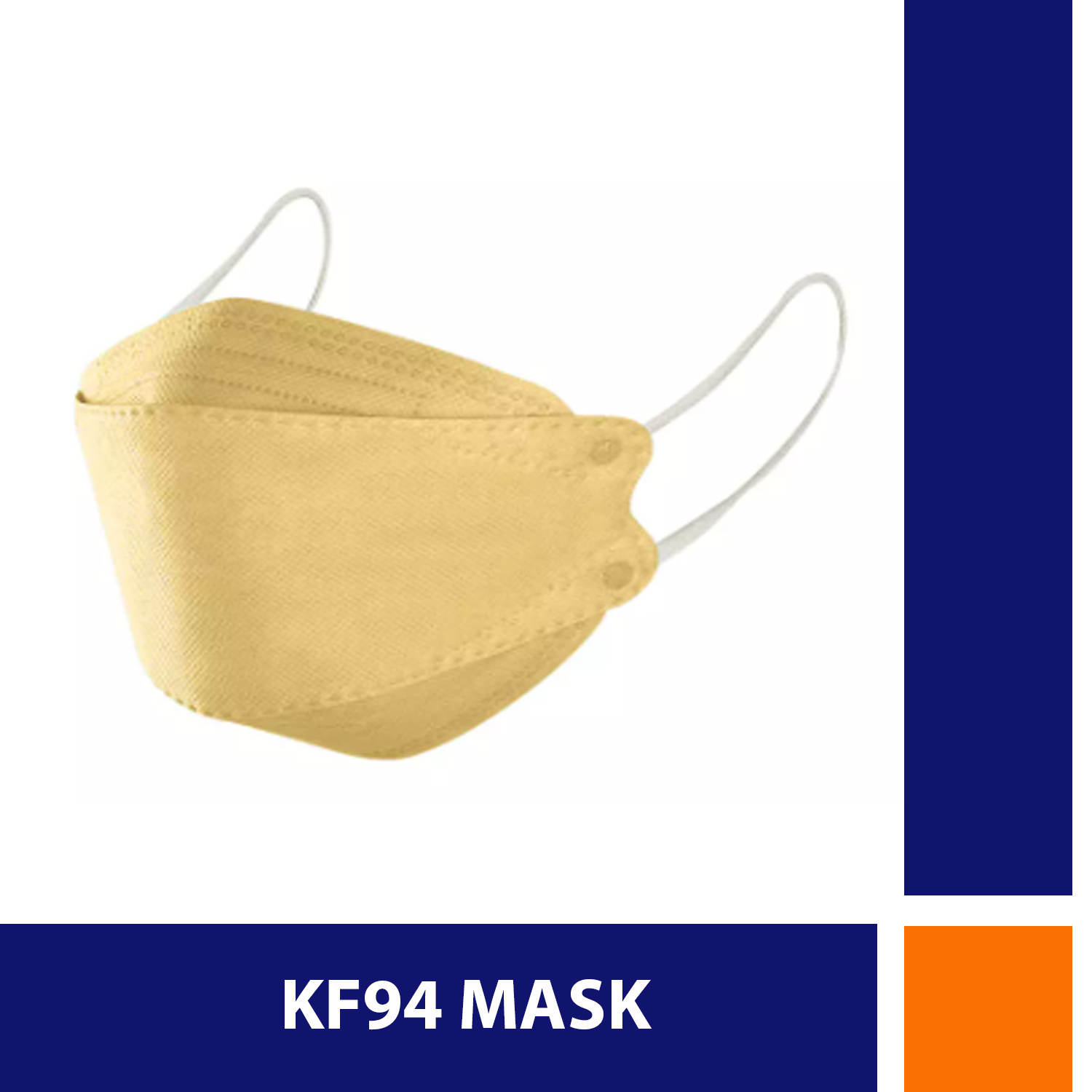 YMS 50 PCS Unisex Adult KF94 Disposable Face Masks (BEIGE) Lazada PH