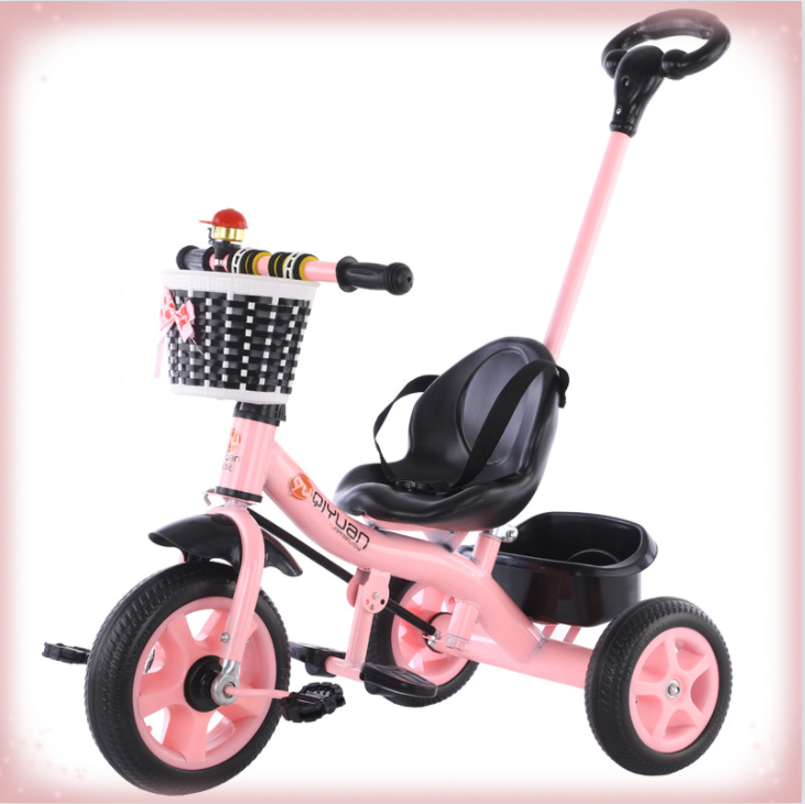 Children's Tricycle Three Wheel Bike for Kids Baby Carrier Car for Girl ...