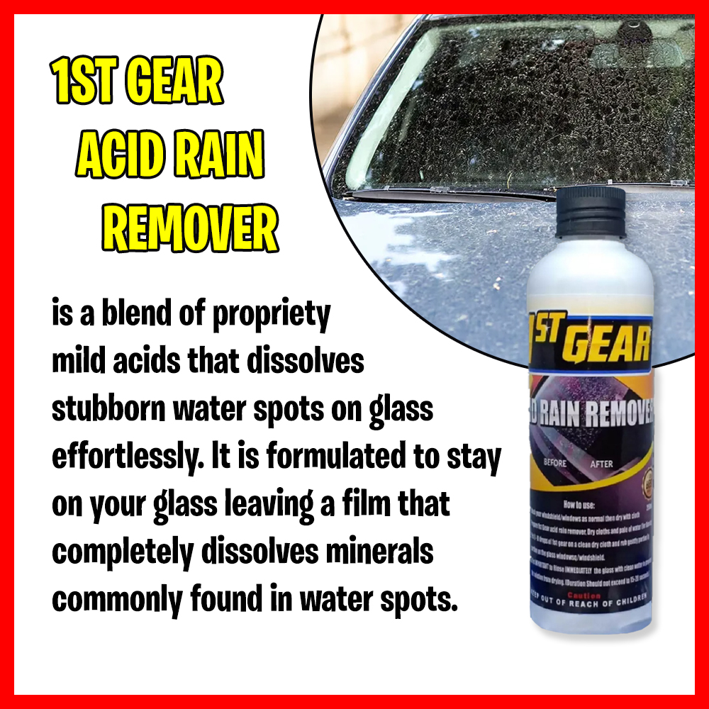 Car Glass Cleaner Acid Rain Remover Water Marks - Temu