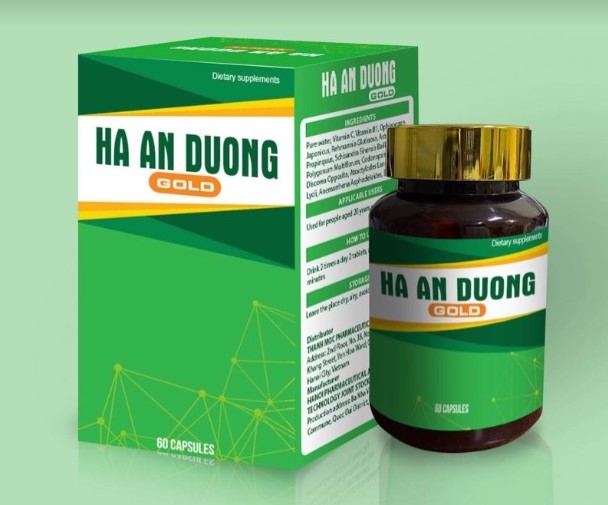 HA AN DUONG Gold and Plus Helps Reduce Dangerous Diabetes 60 Capsules ...