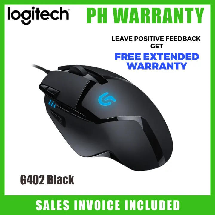 Logitech G402 Hyperion Fury Ultra Fast Fps Gaming Mouse Lazada Ph