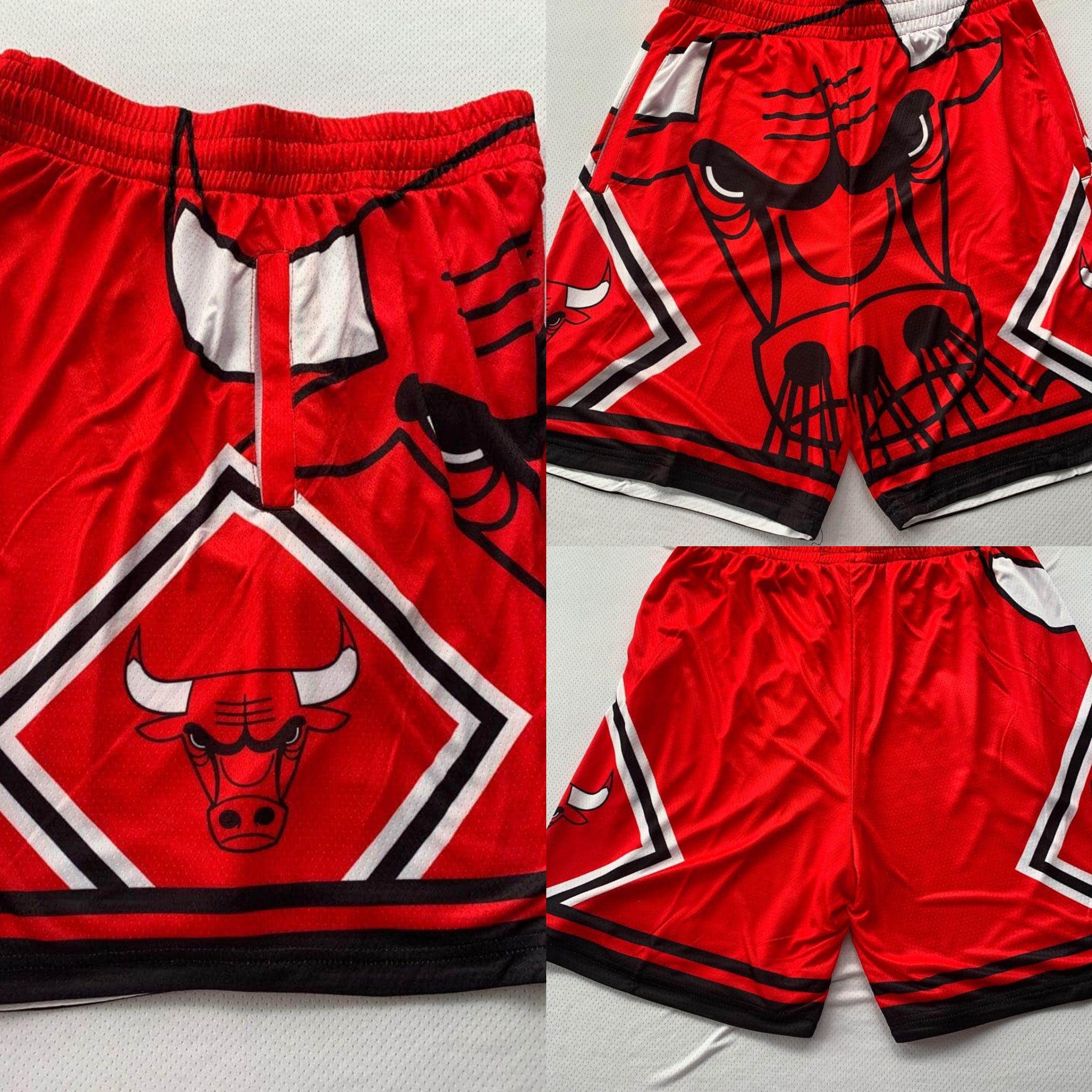 big logo nba shorts