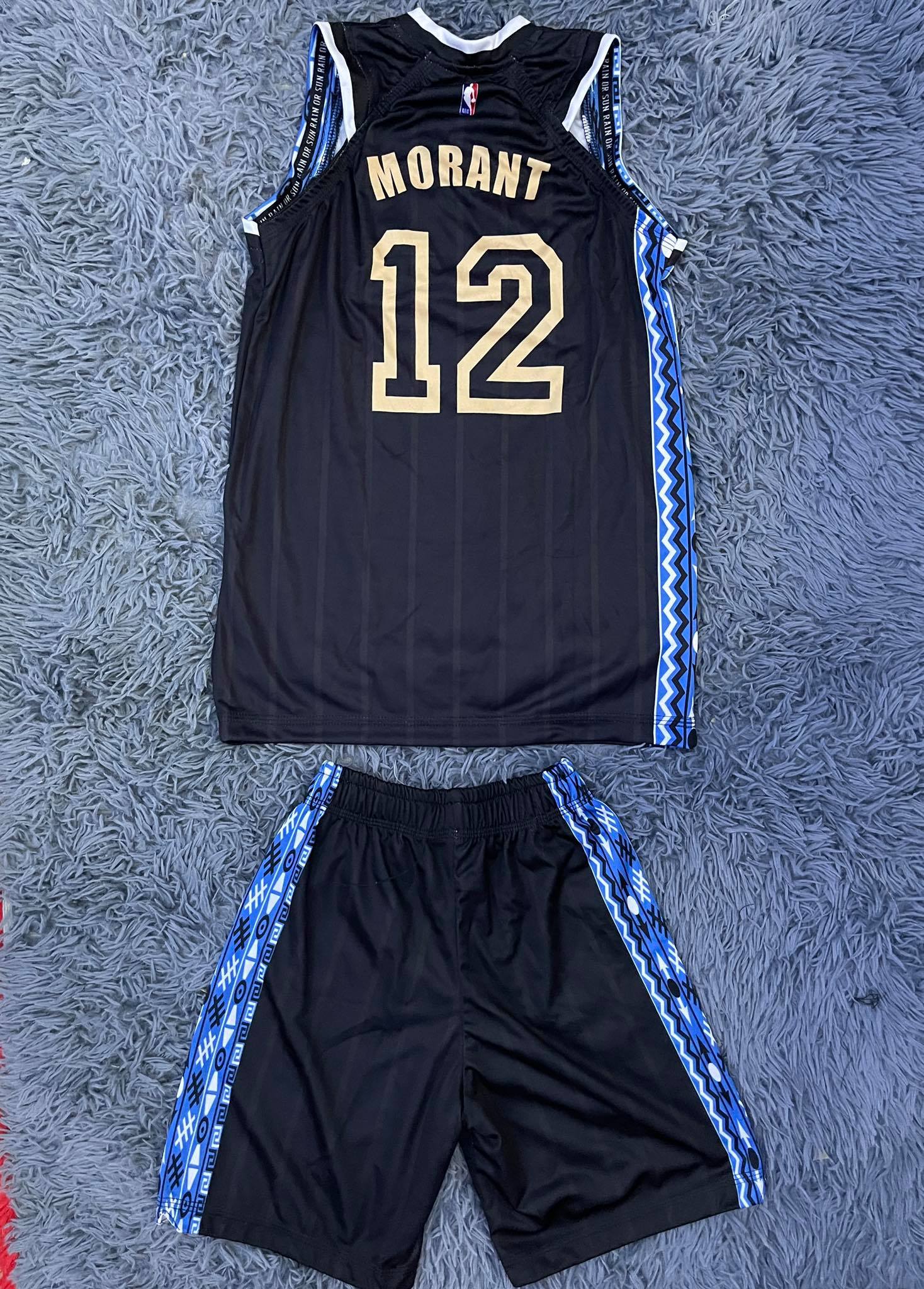 memphis 09 (BLACK) ja morant jersey full sublimation high quality fabrics  basketball jersey