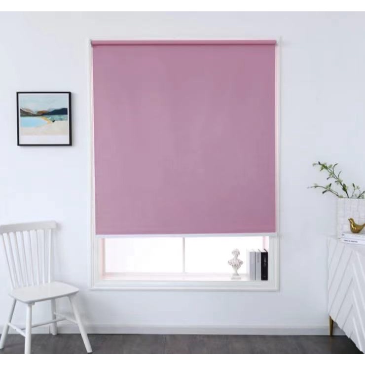 Spot goods 985home 100 Blackout Window Roller Shades Korean Blackout