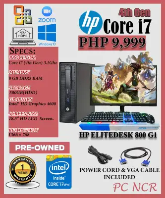 HP EliteDesk 800 G1 SFF 4th Gen Intel Core i7