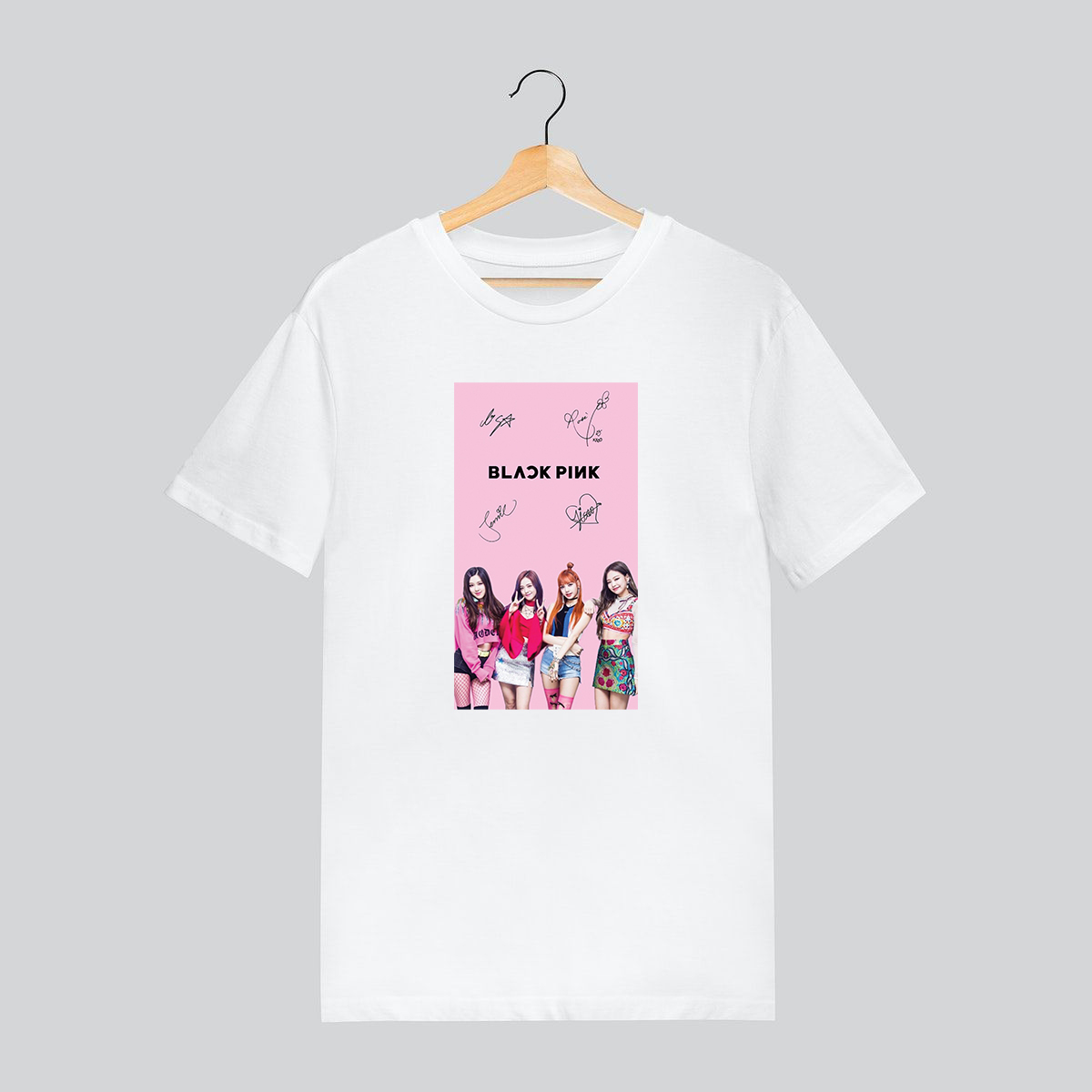 sublimation on black shirt