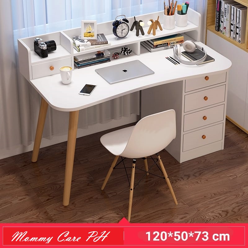 Nordic Scandinavian Computer Work Study Table Desk Office Table Wood