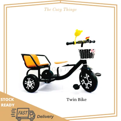 The Cozy Things Bike Twin Bike for Kids Tricycle