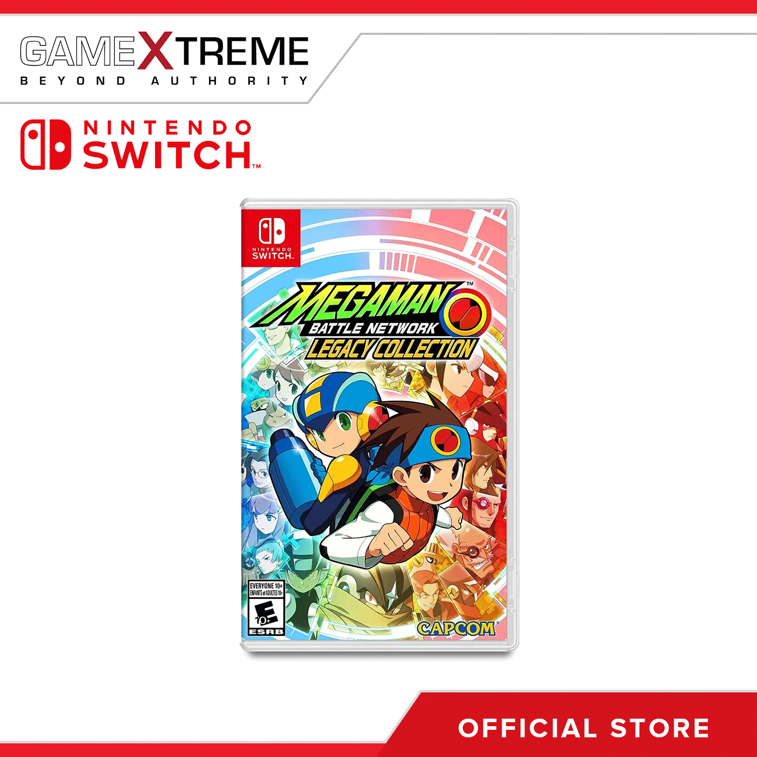 Capcom Switch Mega Man Battle Network Nintendo Switch Megaman