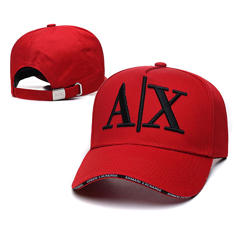 New AX Armani Exchange Luxury Fashion Design Baseball Caps Men Women Sports  Hat Travel and Trip Sunshade Hat Peaked Caps