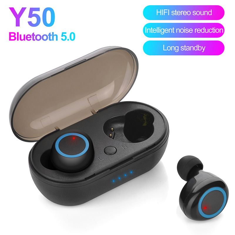 M10 Bluetooth Earphone Wireless Earbuds TWS HIFI Stereo Headphones ...