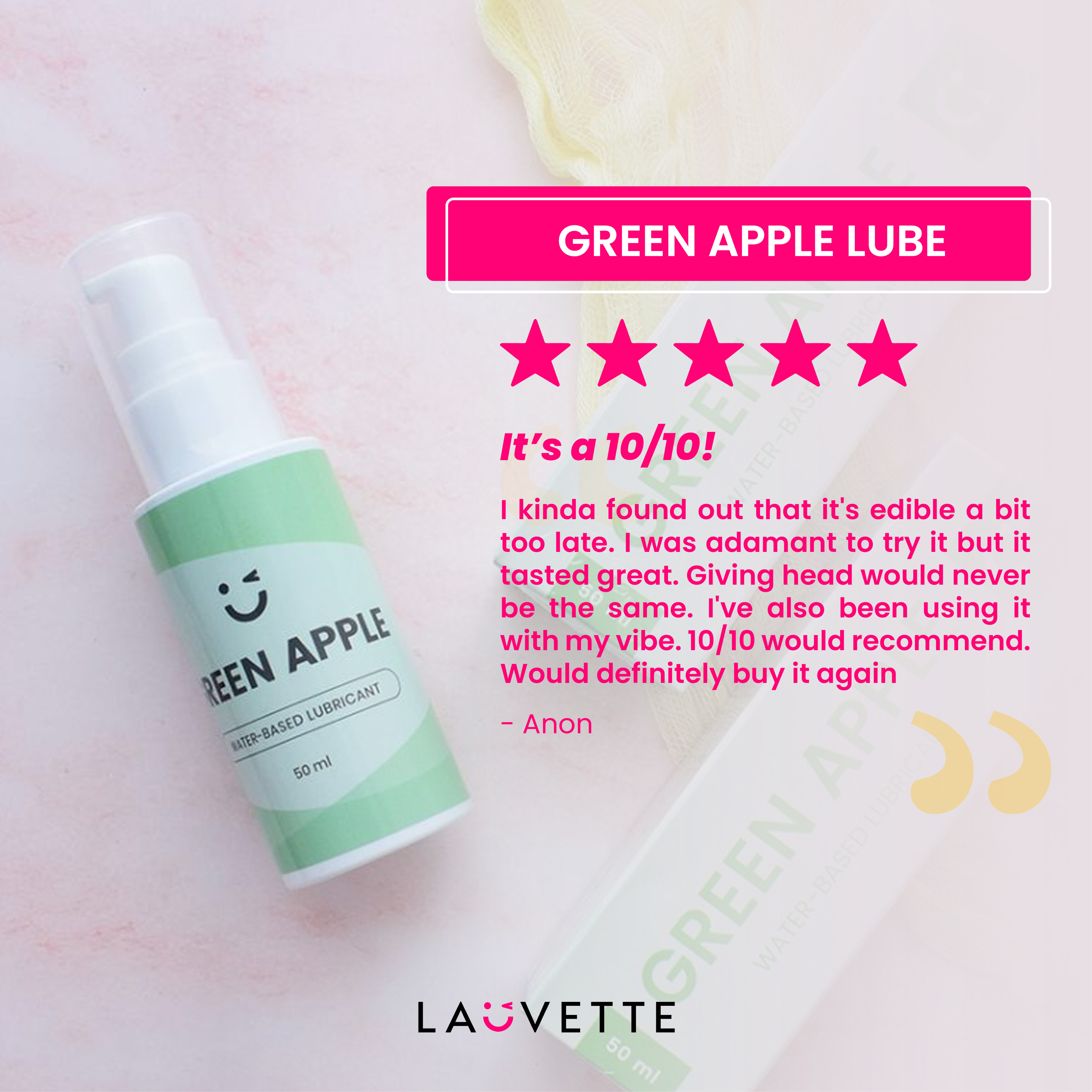 Green Apple Lube | Lubricant | Lazada PH