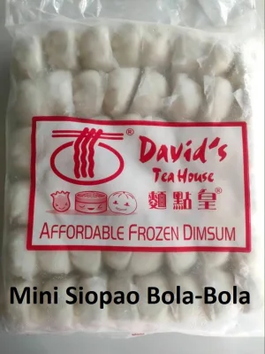 David's Tea House Frozen Dimsum - Mini Siopao Bola-Bola