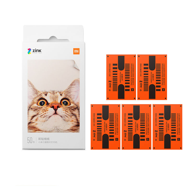 Global Version Xiaomi Mi Mini Portable Pocket Photo Printer Mijia ZINK 300  DPI Paper Self-adhesive Wireless BT Color Thermal Pri