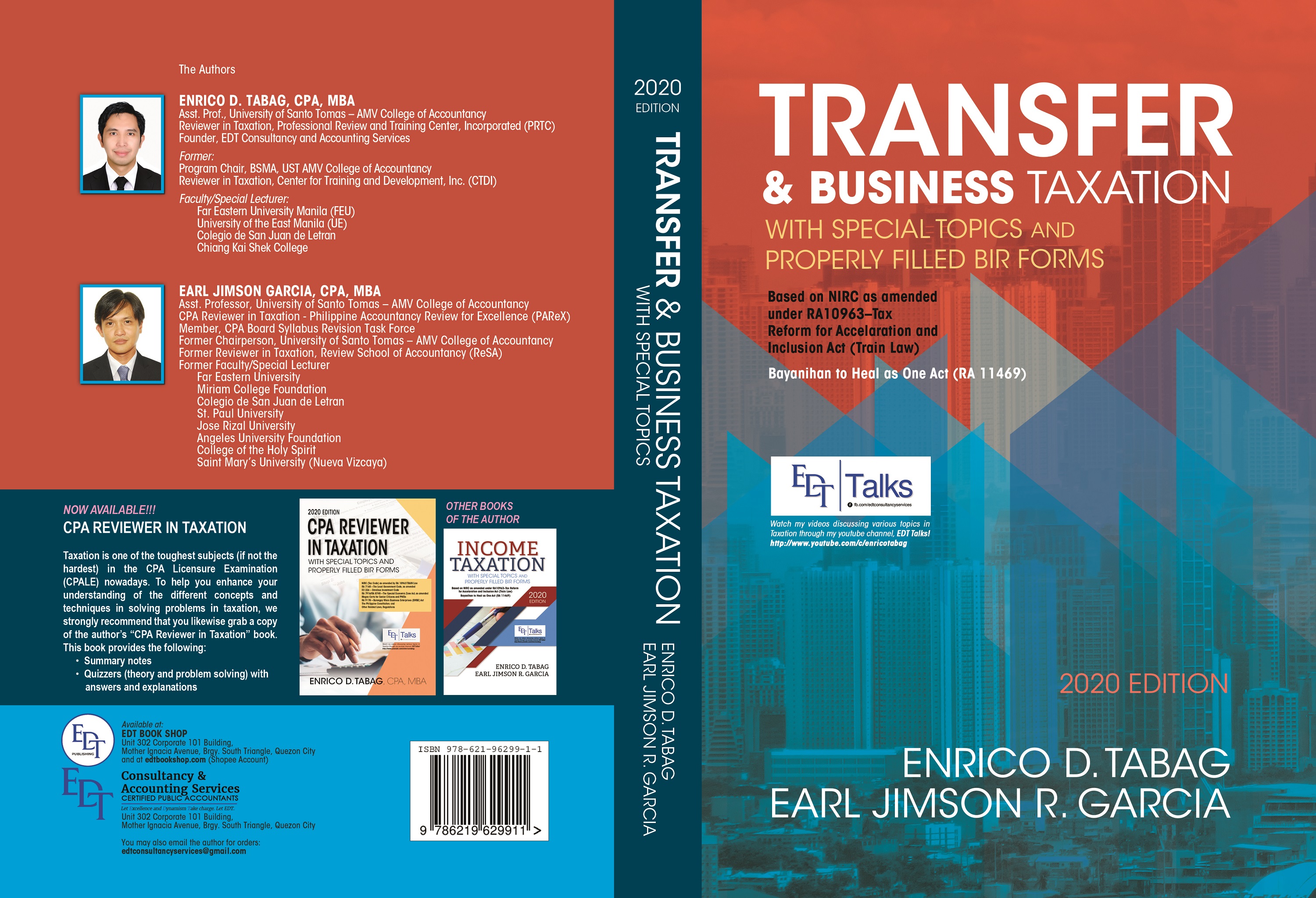 Transfer & Business Taxation With Special Topics And Properly Filled ...