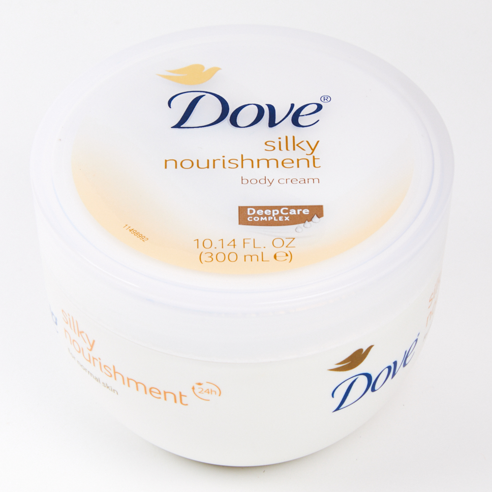 dove silky body cream 300ml