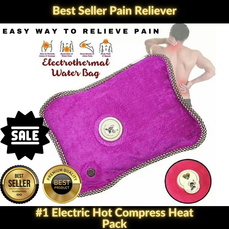 Electric Hot Compress Heat Pack, Hot Compress Bag, Rubber Pad,Relief
