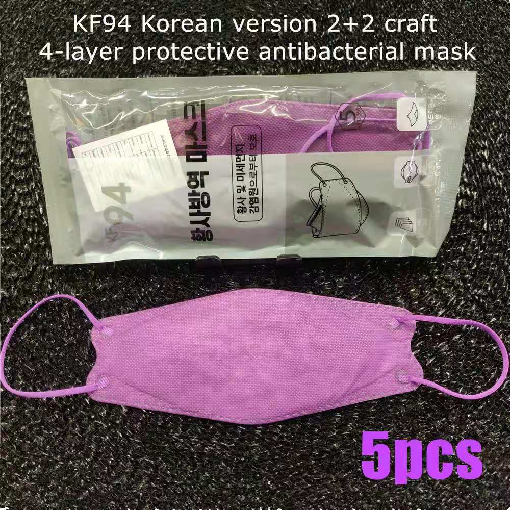 { PHK } KF94 face mask KOREA PHK 5pcs fish style facemask.high quality
