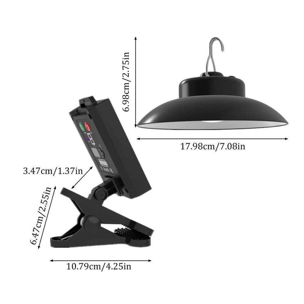 Outdoor Umbrella Lights Waterproof Solar Powered ClipOn LED Umbrella