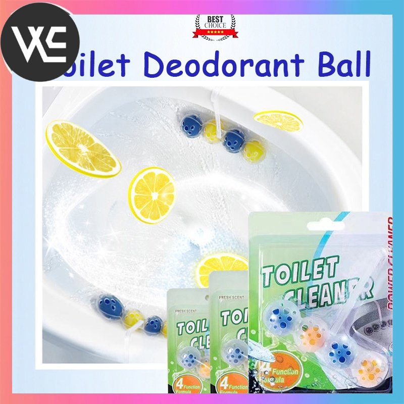 WE Toilet Cleaner Ball Deodorant Fresh Smell Toilet Deodorant Ball Lazada PH