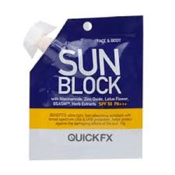 quick fix sunscreen